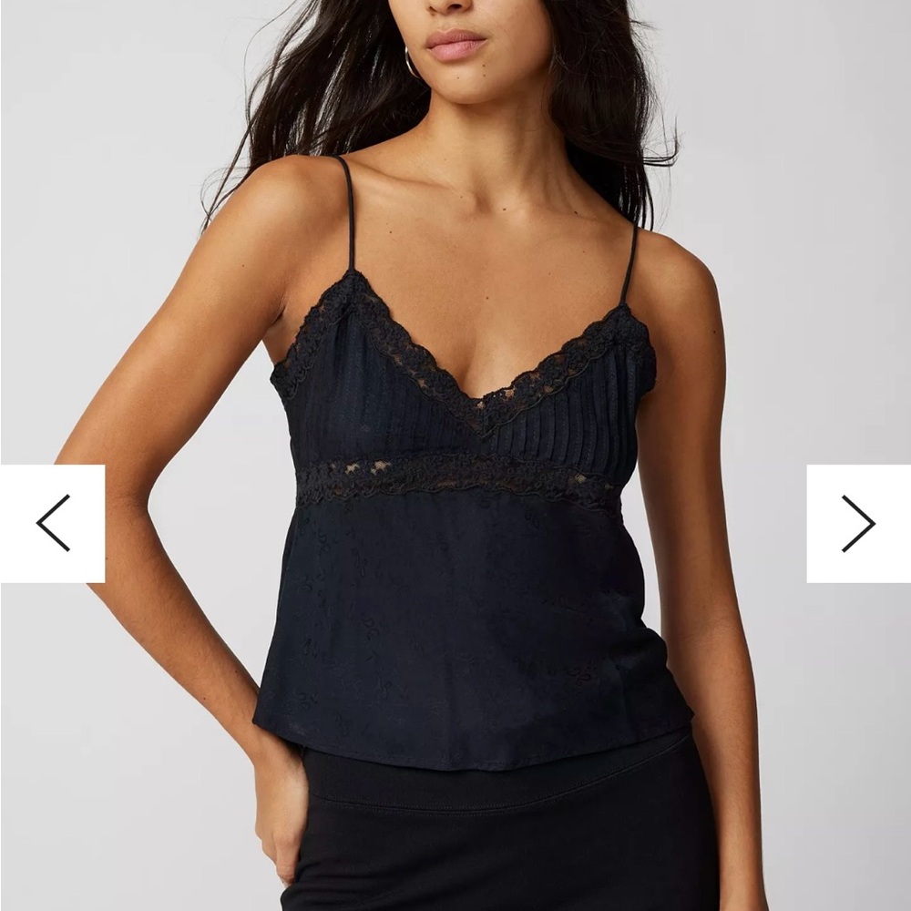Urban Outfitters Black Lace Camisole